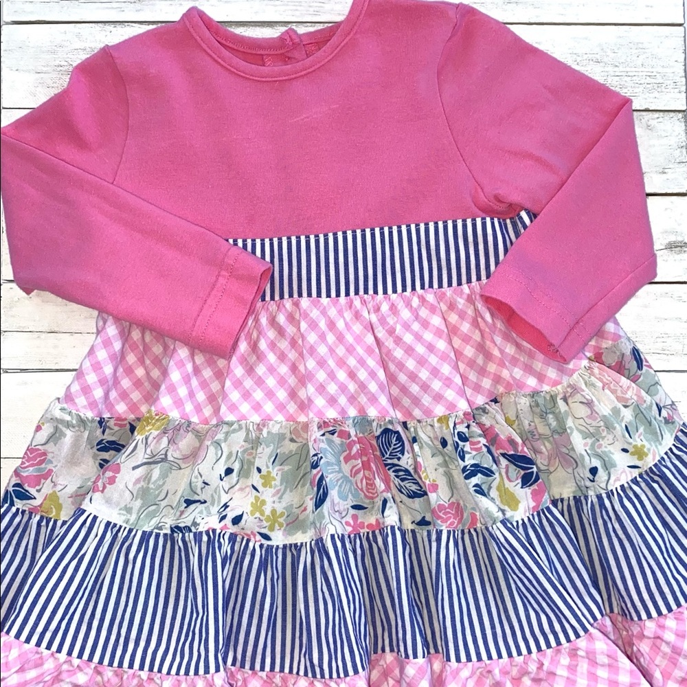 Ricrac & Ruffles Baby Girl Twirly Dress
